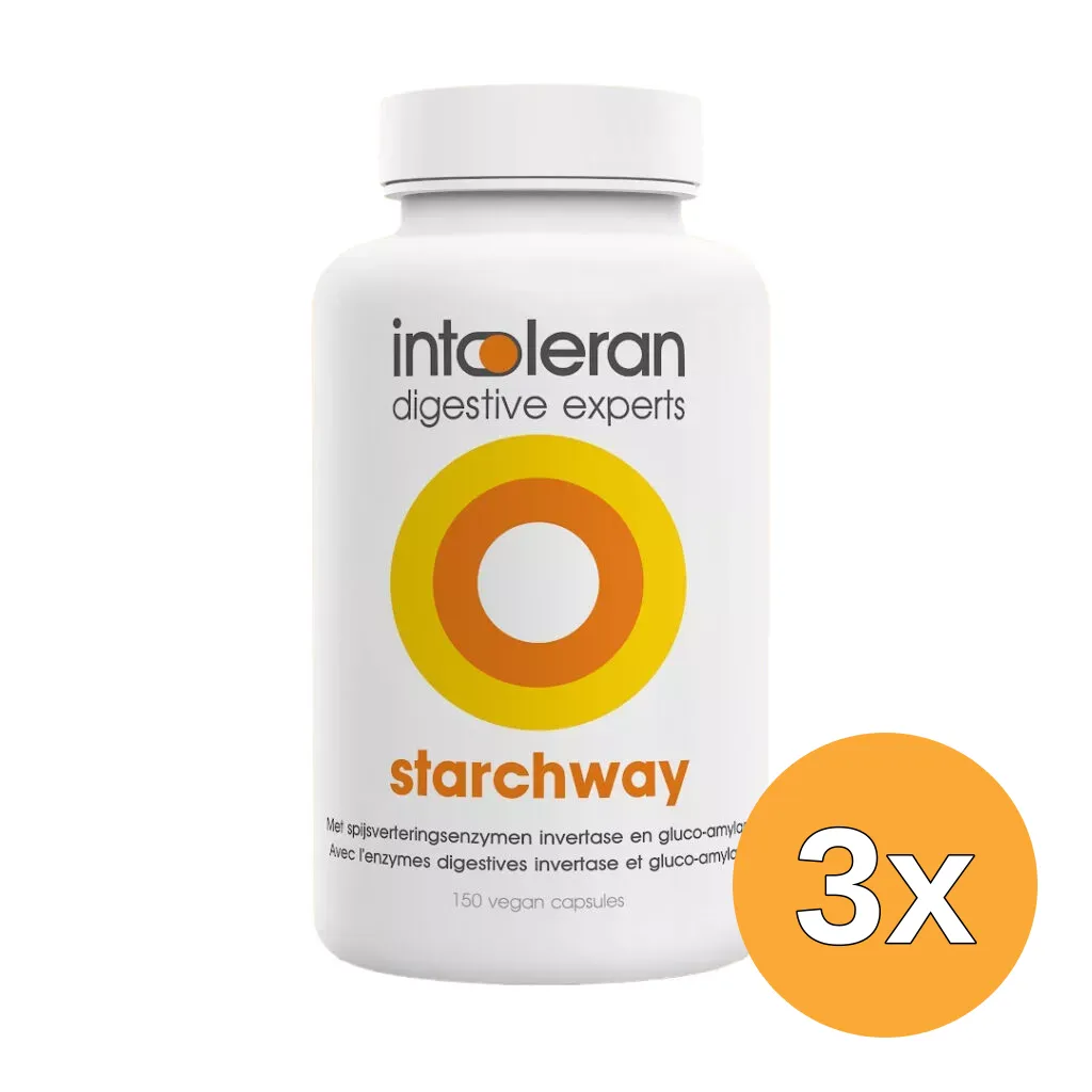 3x Intoleran Starchway (150 capsules)
