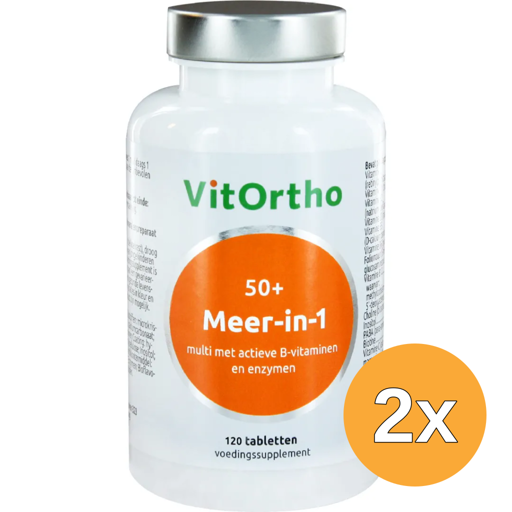 2x Vitortho Meer in 1 50+ (120 tabletten)