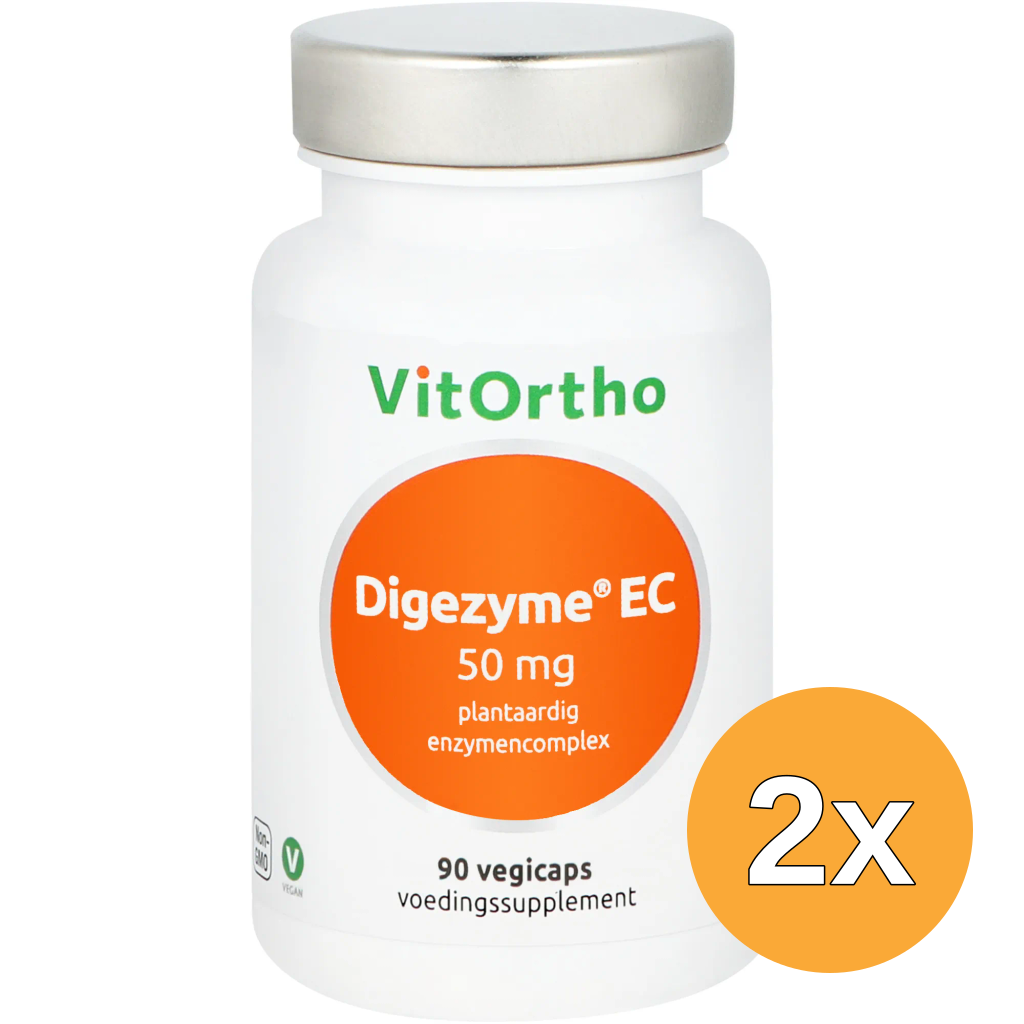 2x Vitortho Digezyme Ec (90 vega capsules)