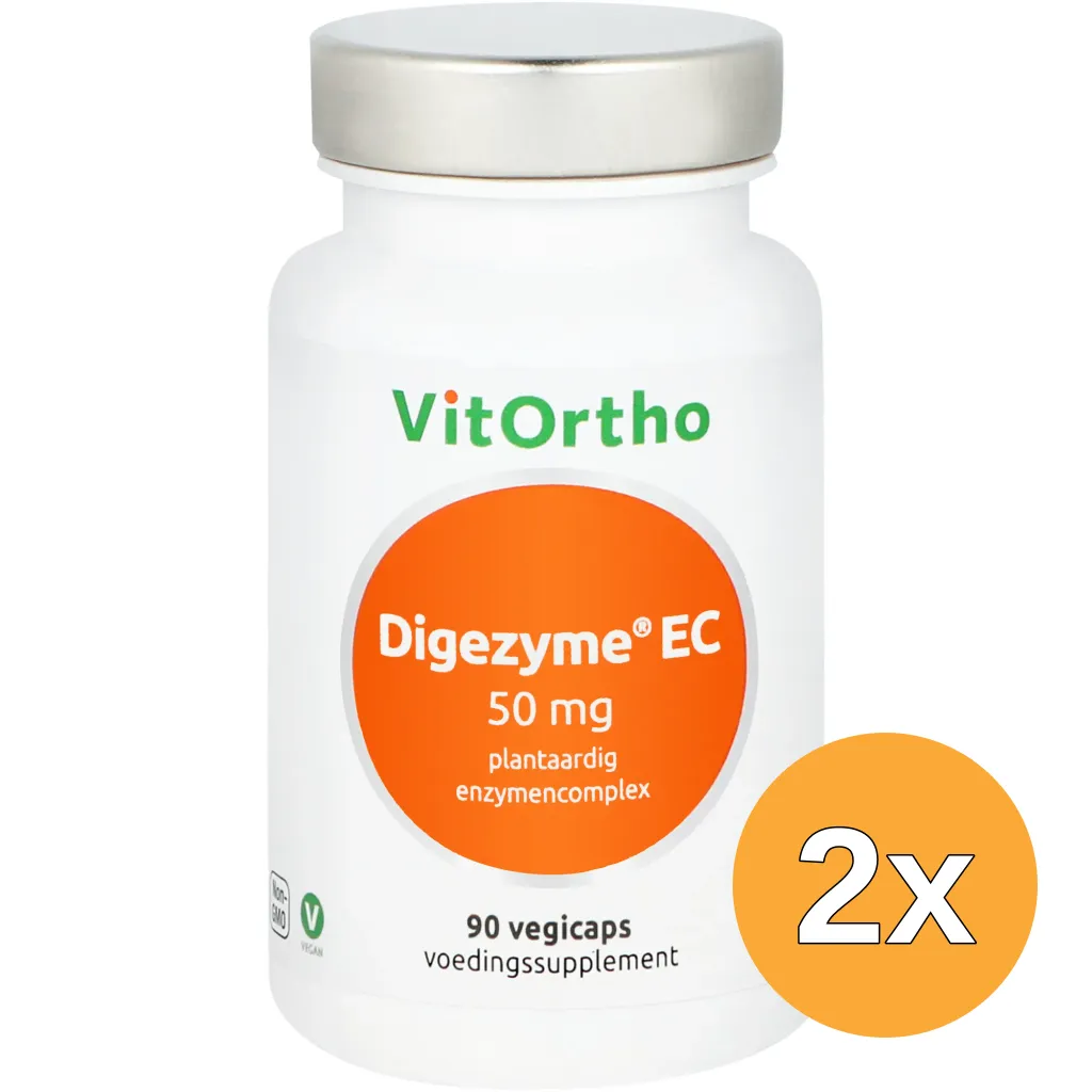 2x Vitortho Digezyme Ec (90 vega capsules)
