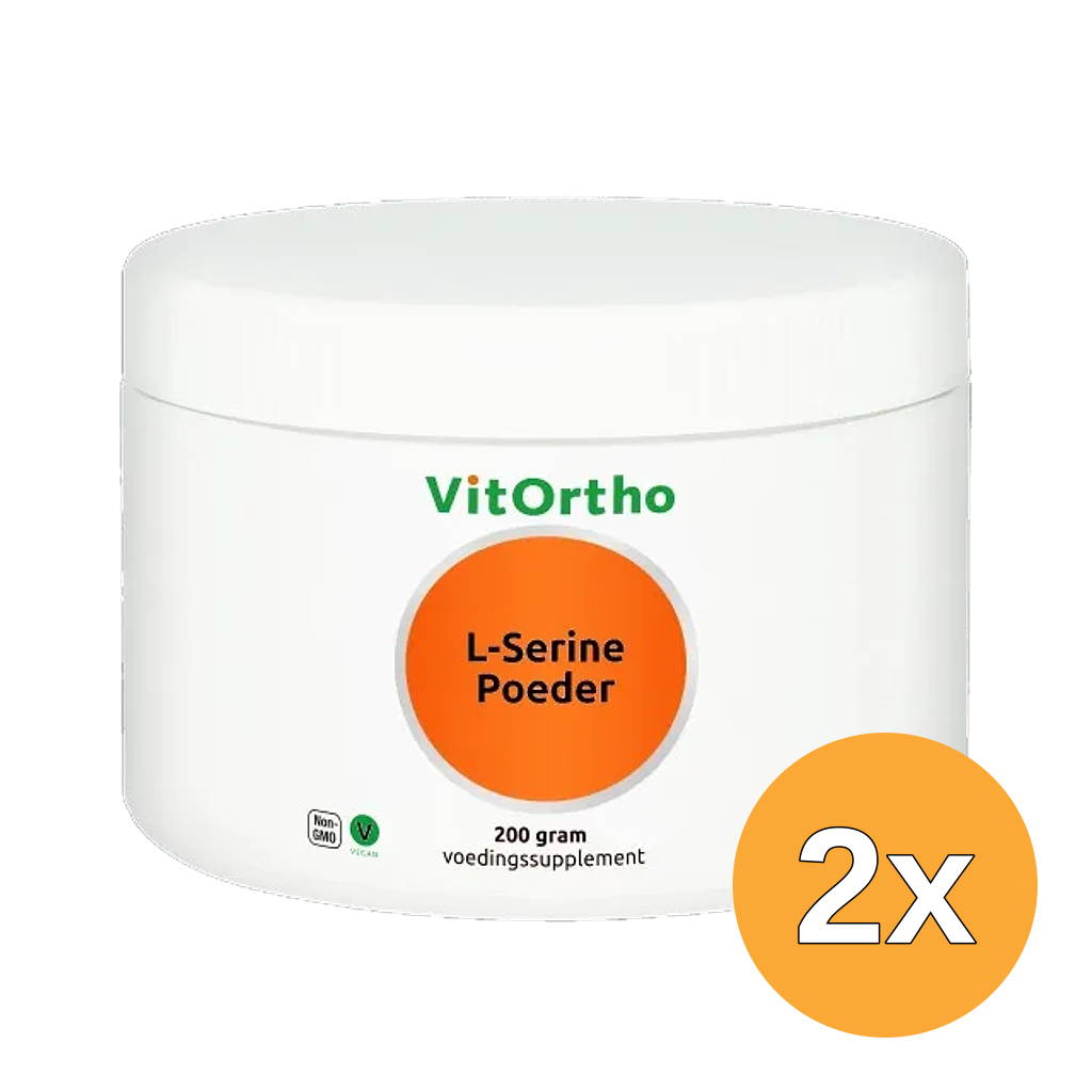 2x Vitortho L-Serine (200 gr)