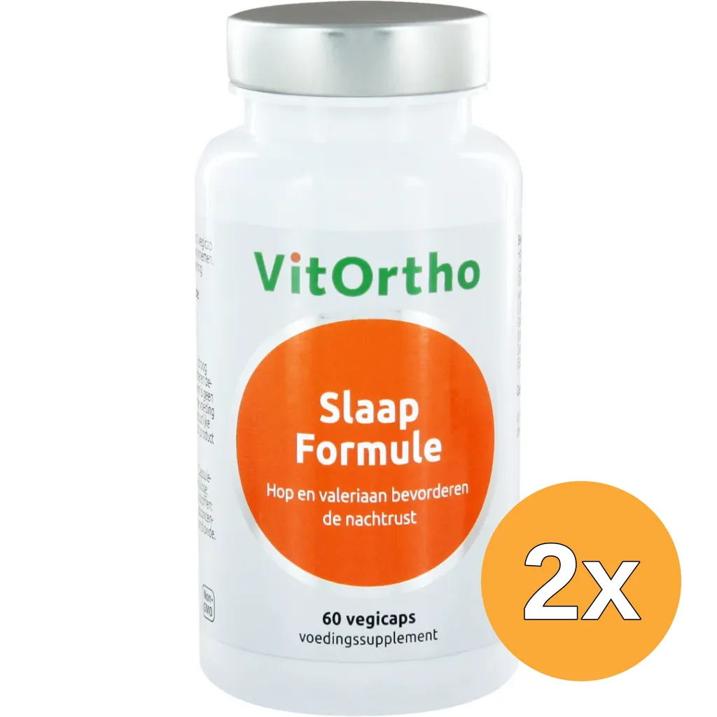 2x Vitortho Slaap 4 In 1 (60 vega capsules)