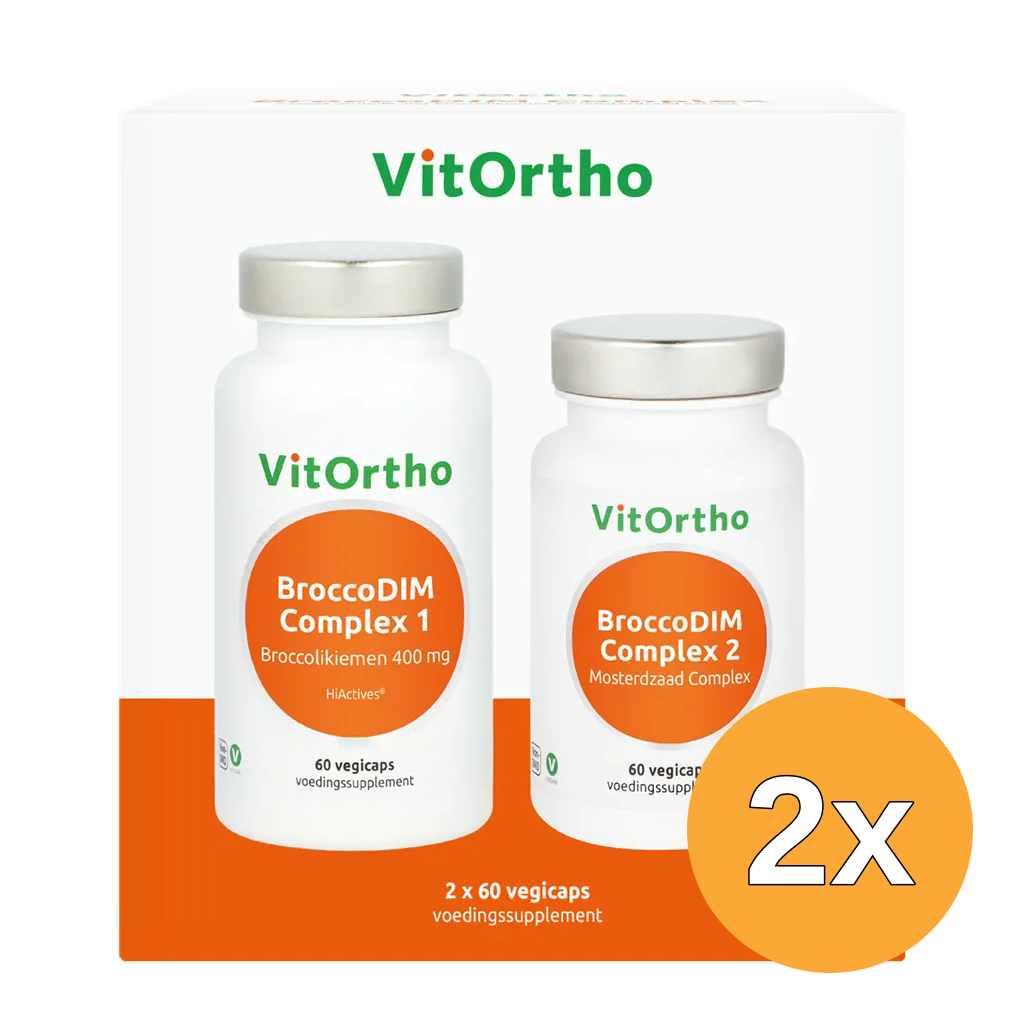 2x VitOrtho BroccoDIM Complex (1 set)