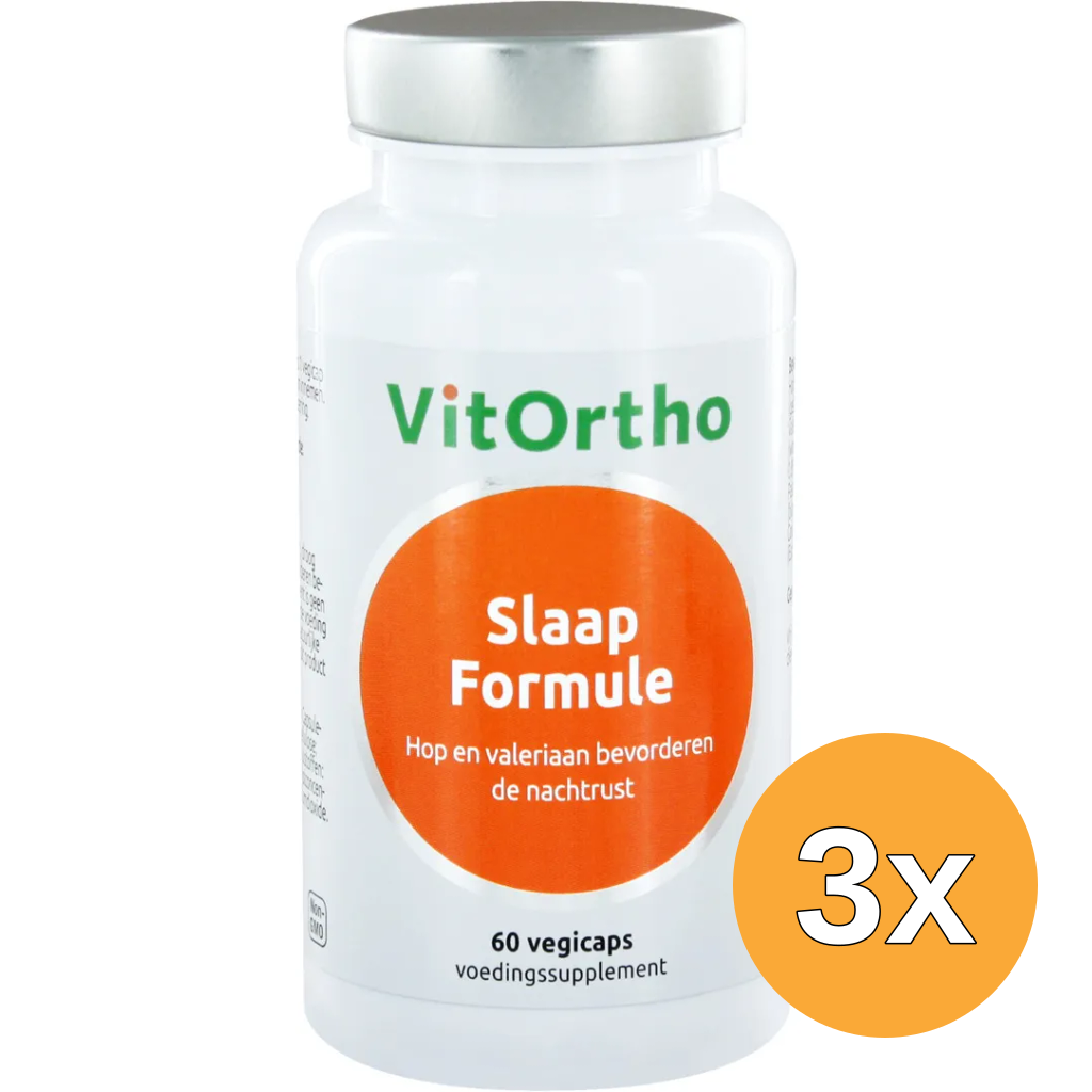 3x Vitortho Slaap 4 In 1 (60 vega capsules)