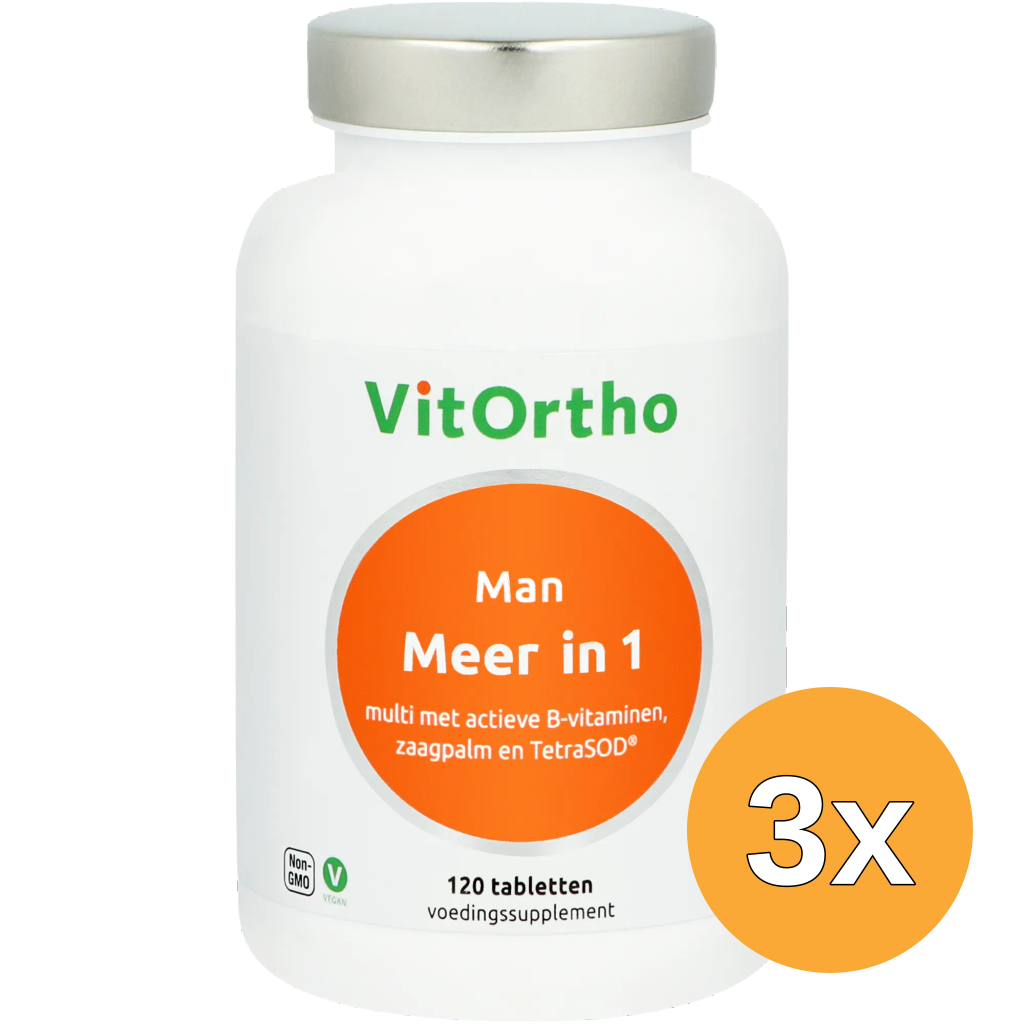 3x VitOrtho Meer in 1 man (120 tabletten)