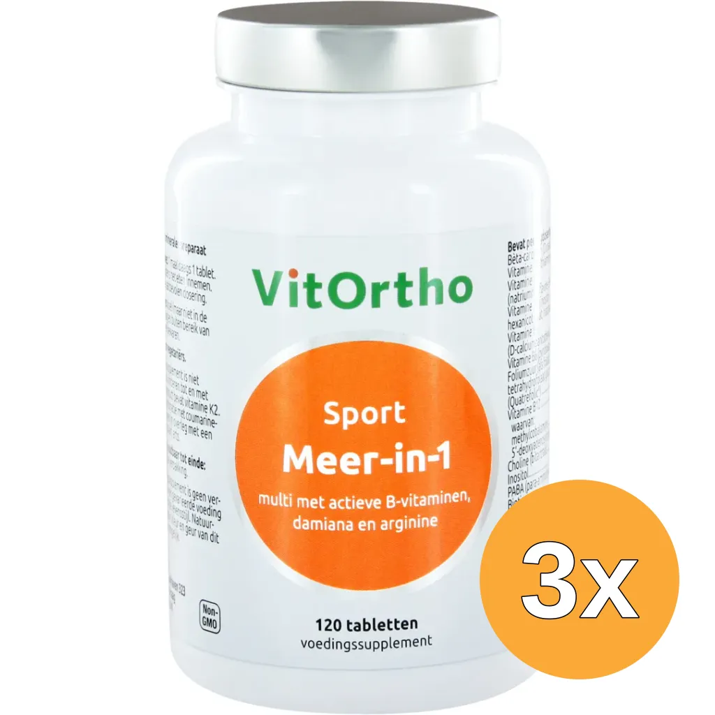 3x VitOrtho Meer in 1 sport (120 tabletten)