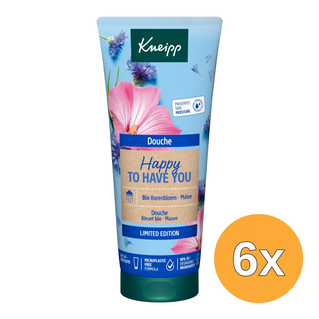 6x Kneipp Douche Happy To Have You (200 ml)