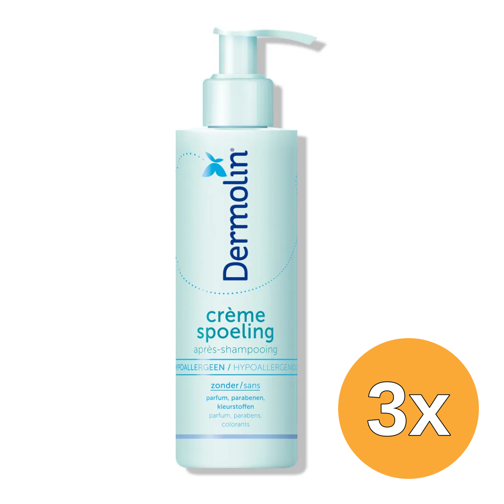 3x Dermolin Cremespoeling (200 ml)