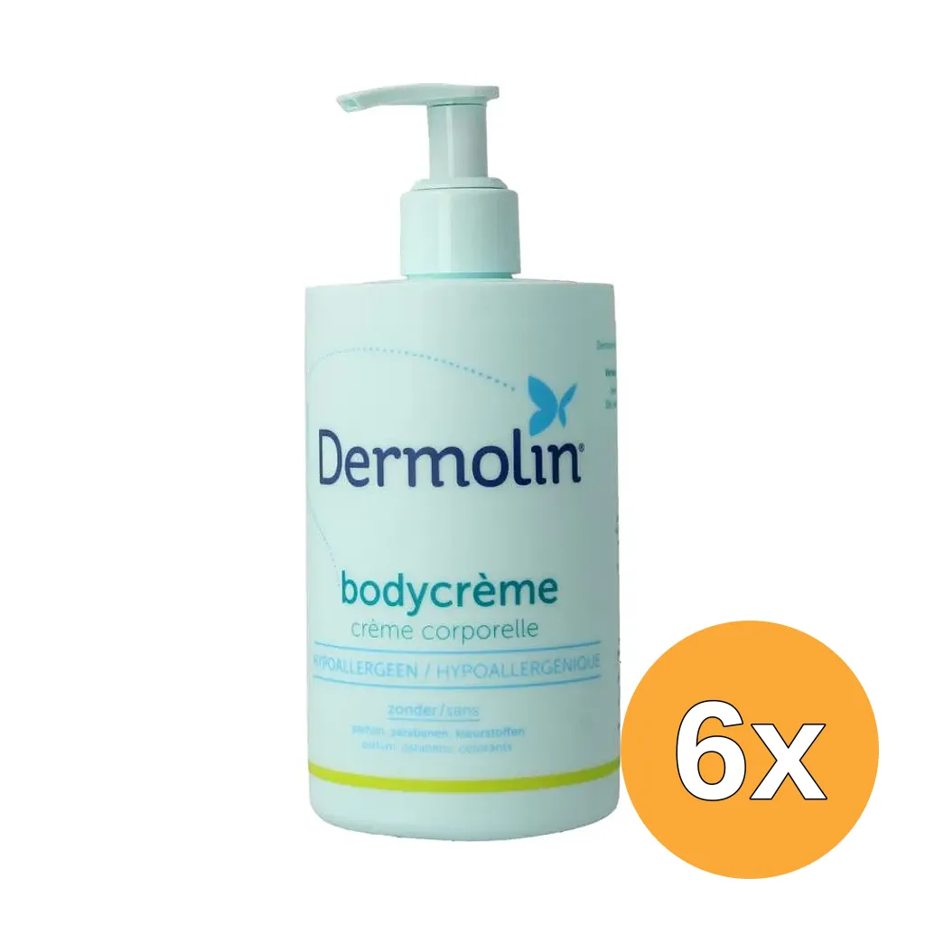 6x Dermolin Bodycreme (300 ml)