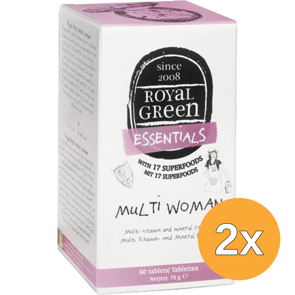 2x Royal Green Multi woman (60 tabletten)