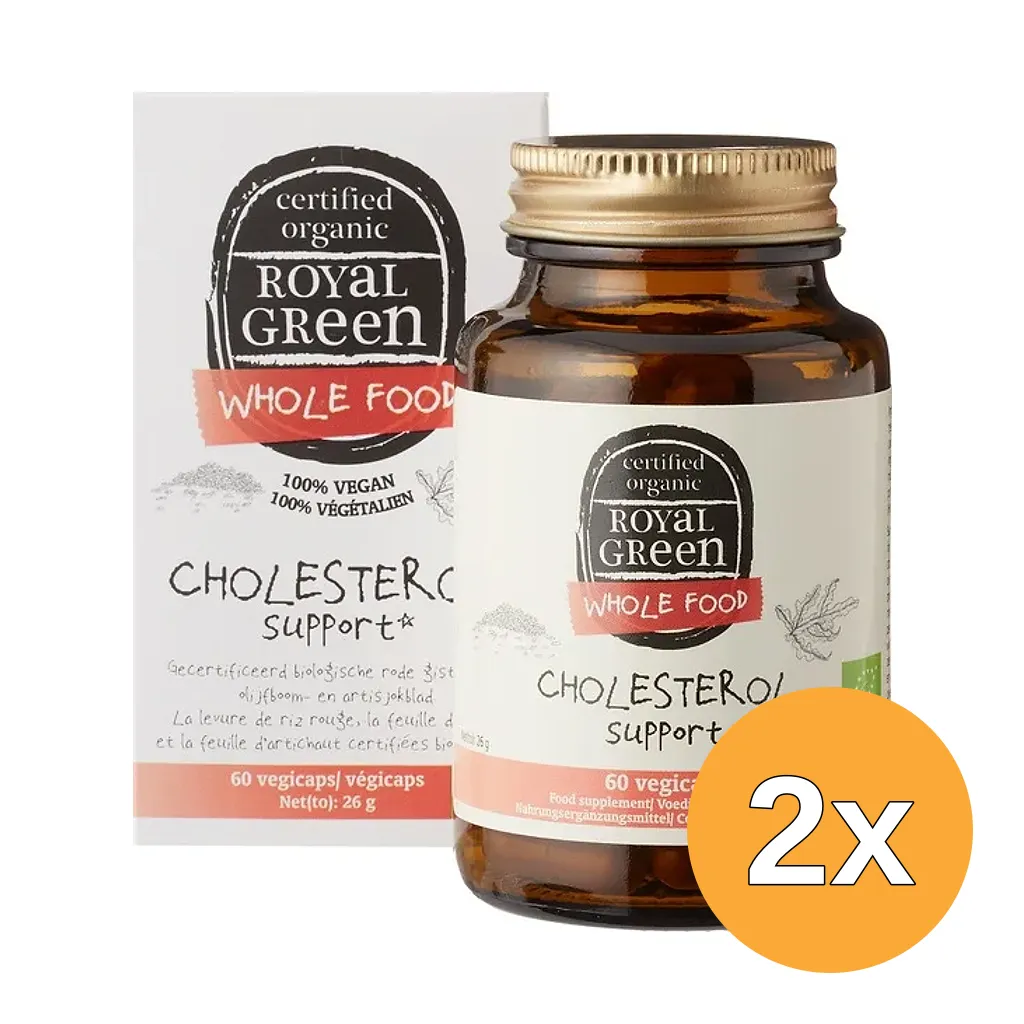 2x Royal Green Cholesterol Support Bio (60 vega capsules)