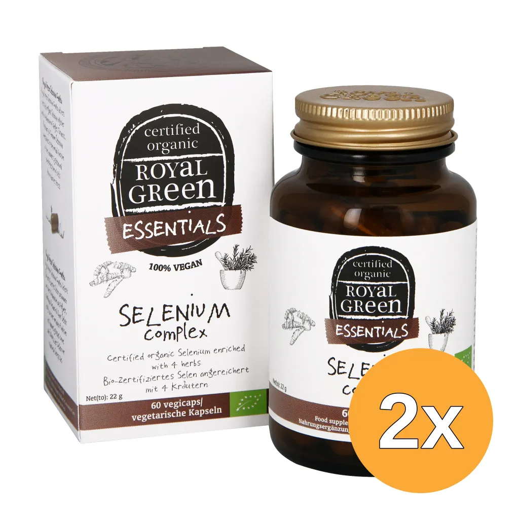 2x Royal Green Selenium complex bio (60 vega capsules)