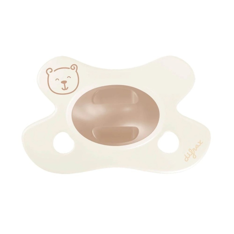 Difrax Fopspeen Natural Little Venture Newborn Little Brown Bear (1 stuk)