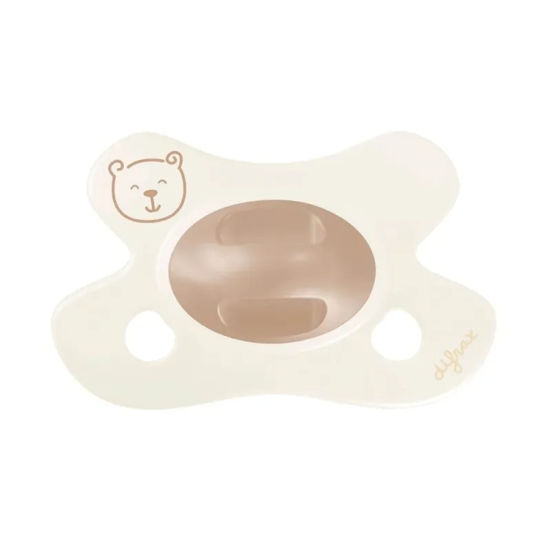 Difrax Fopspeen Natural Little Venture Newborn Little Brown Bear (1 stuk)