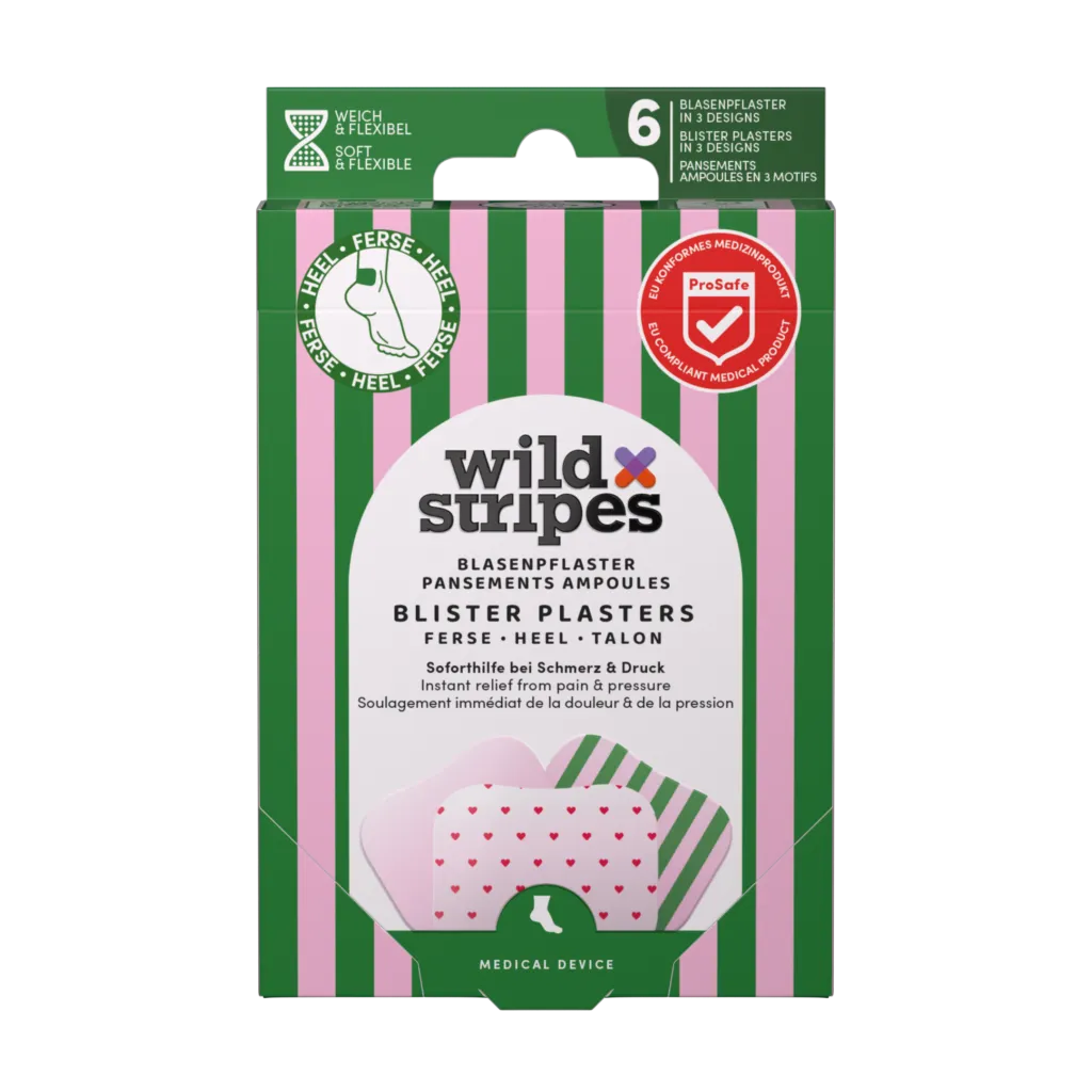 Wild Stripes Blarenpleisters Rosy Stripes (6 stuks)