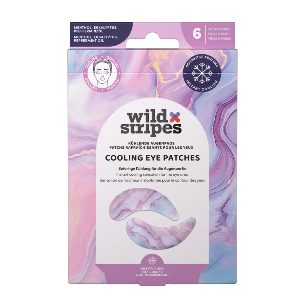 Wild Stripes Cooling Eye Patches Marble Rose (3 stuks)