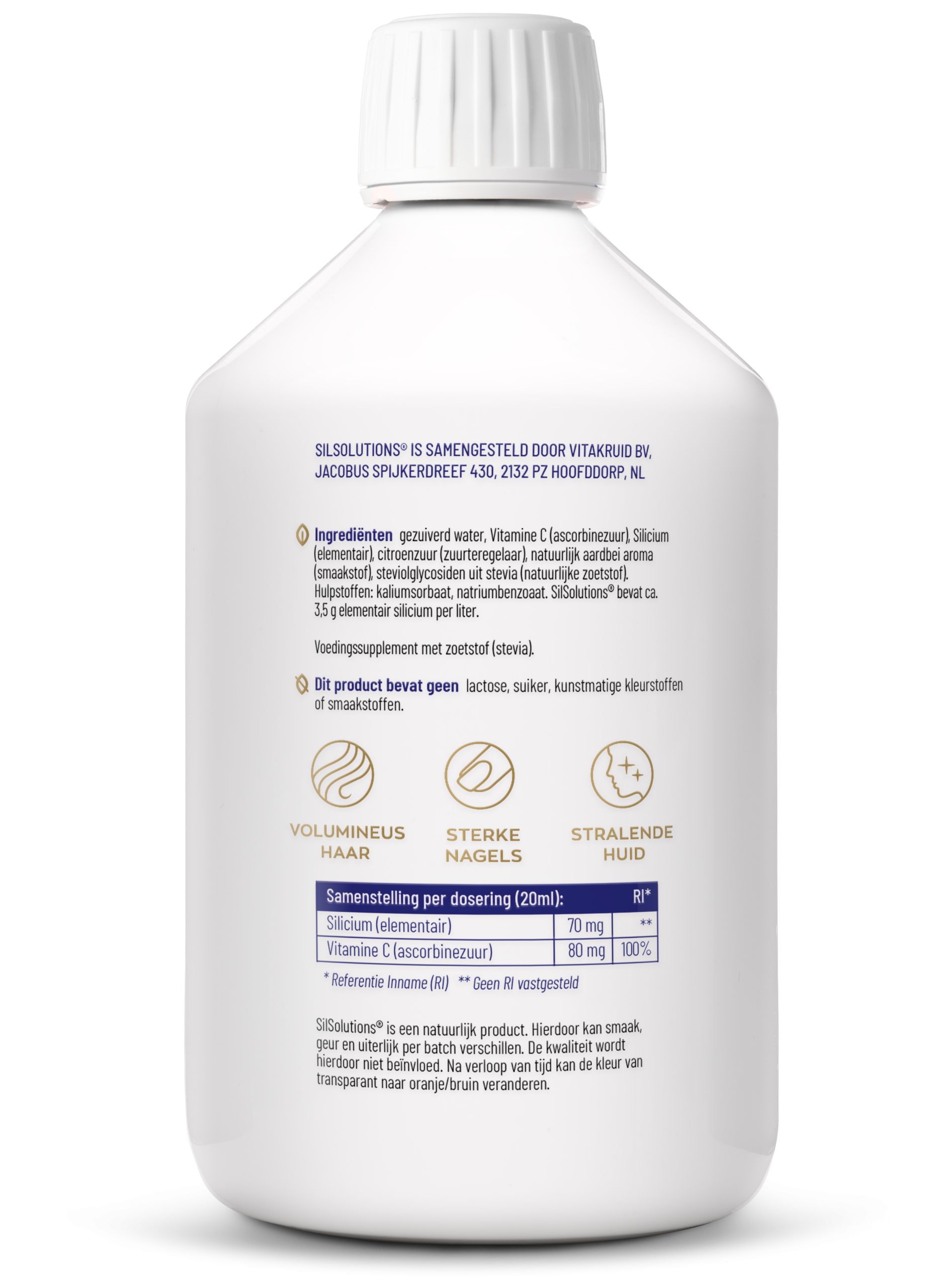 Vitakruid Silsolutions 500 - Aardbei (500 ml) - image 2