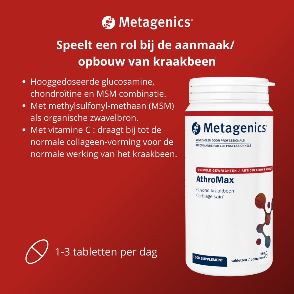 Metagenics Arthromax (180 tabletten) - image 4