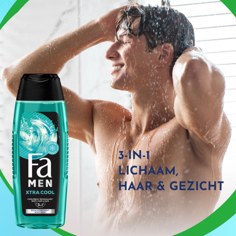 Fa Men 3in1 Douchegel Xtra Cool (250 ml) - image 6