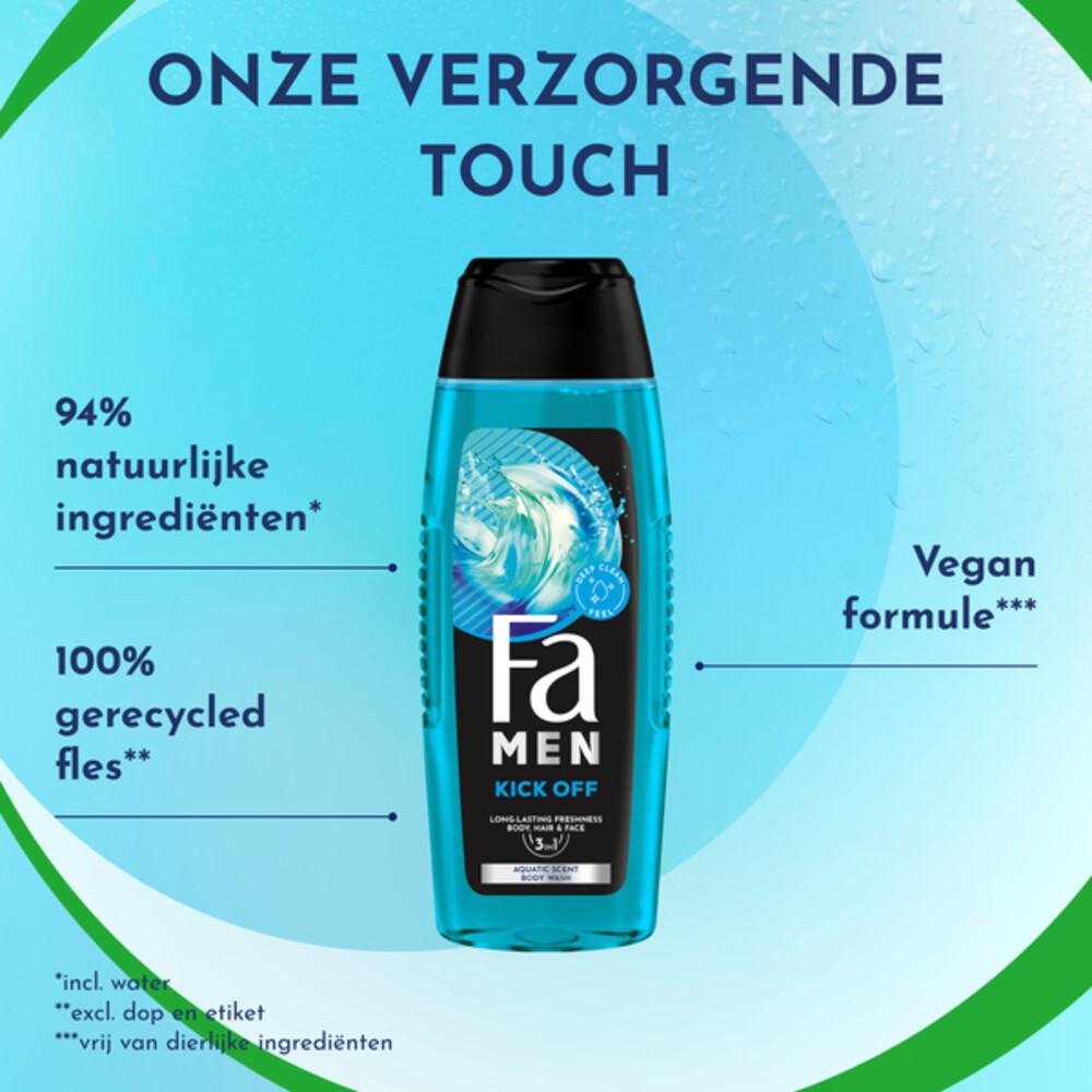 Fa Men 3in1 Douchegel Kick Off (250 ml) - image 3