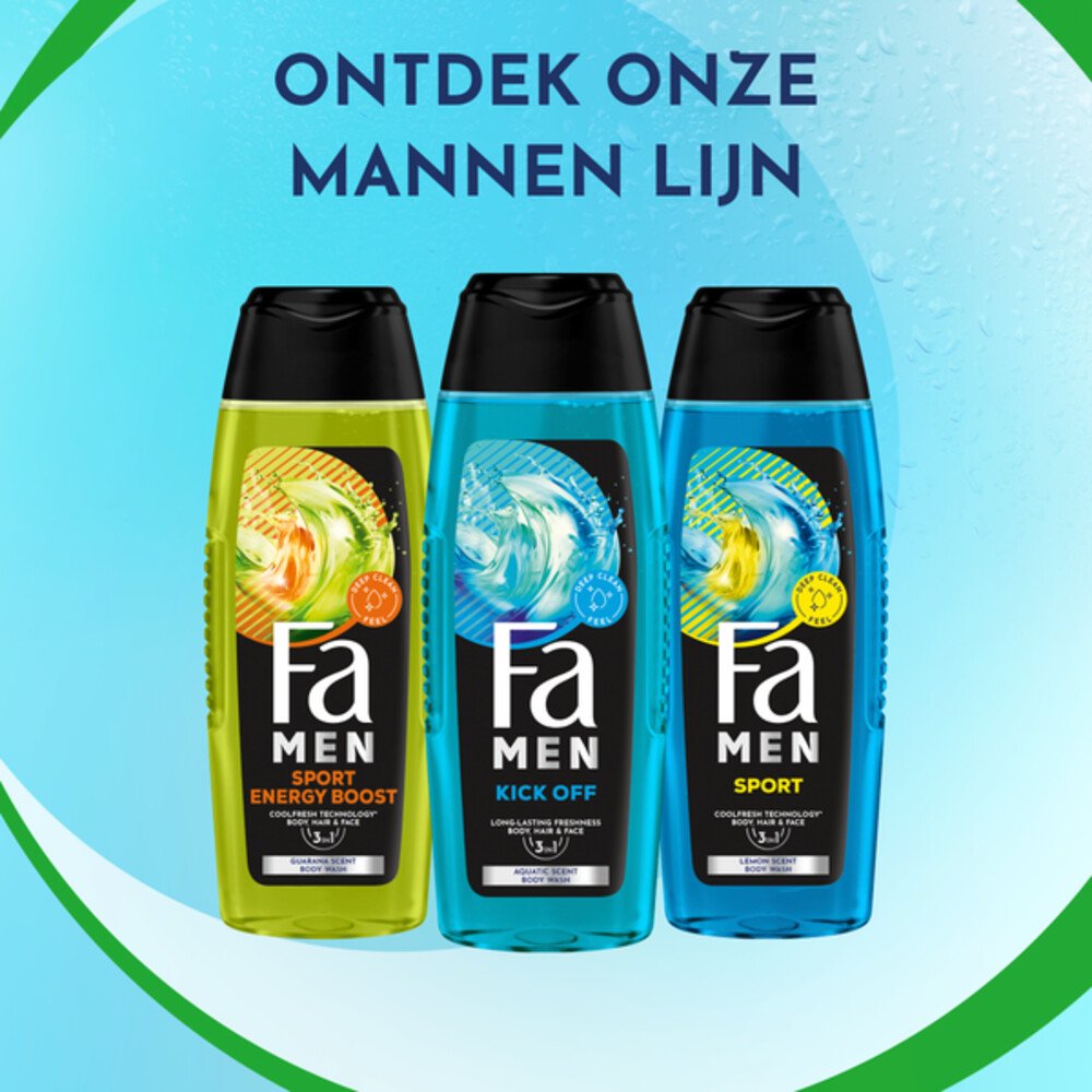 Fa Men 3in1 Douchegel Kick Off (250 ml) - image 5