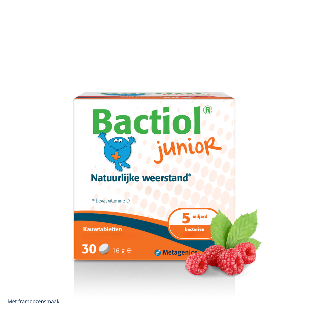 Metagenics Bactiol Junior Chew (30 kauwtabletten)