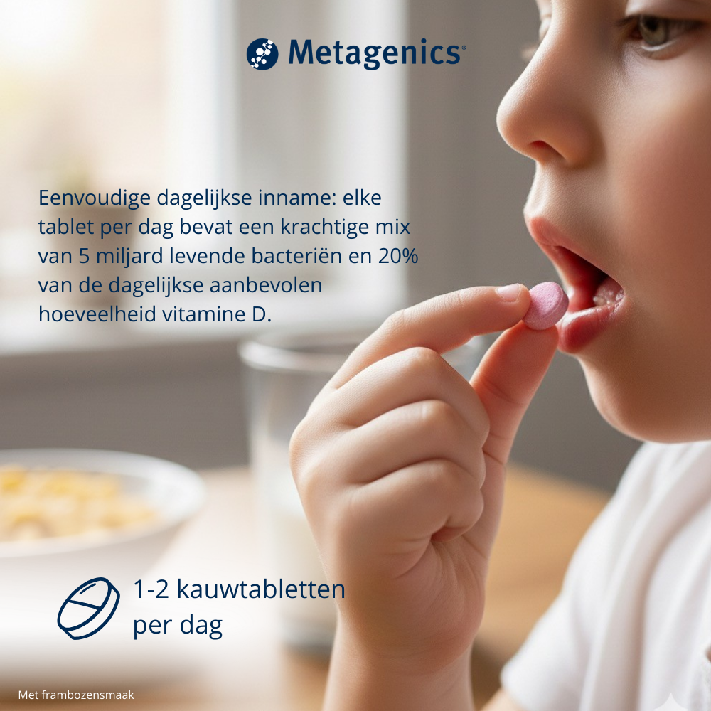 Metagenics Bactiol Junior Chew (30 kauwtabletten) - image 3