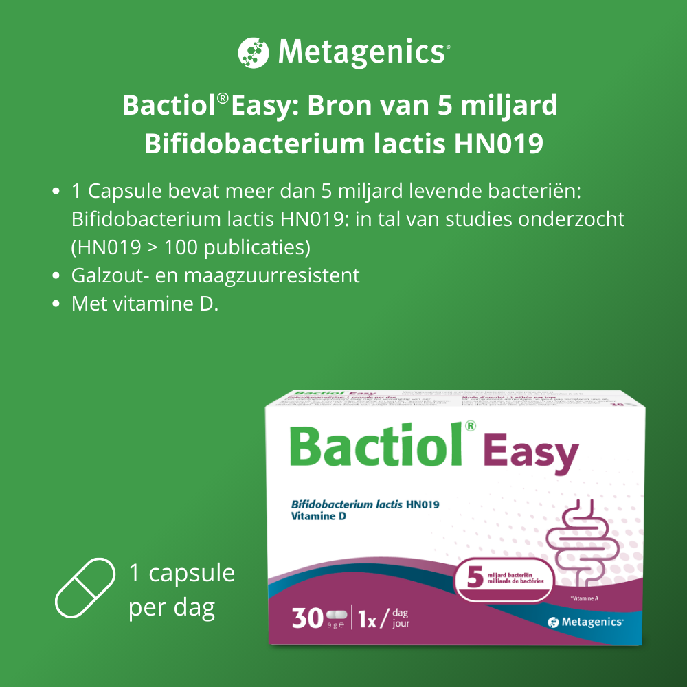 Metagenics Bactiol Easy Nf (30 capsules) - image 4