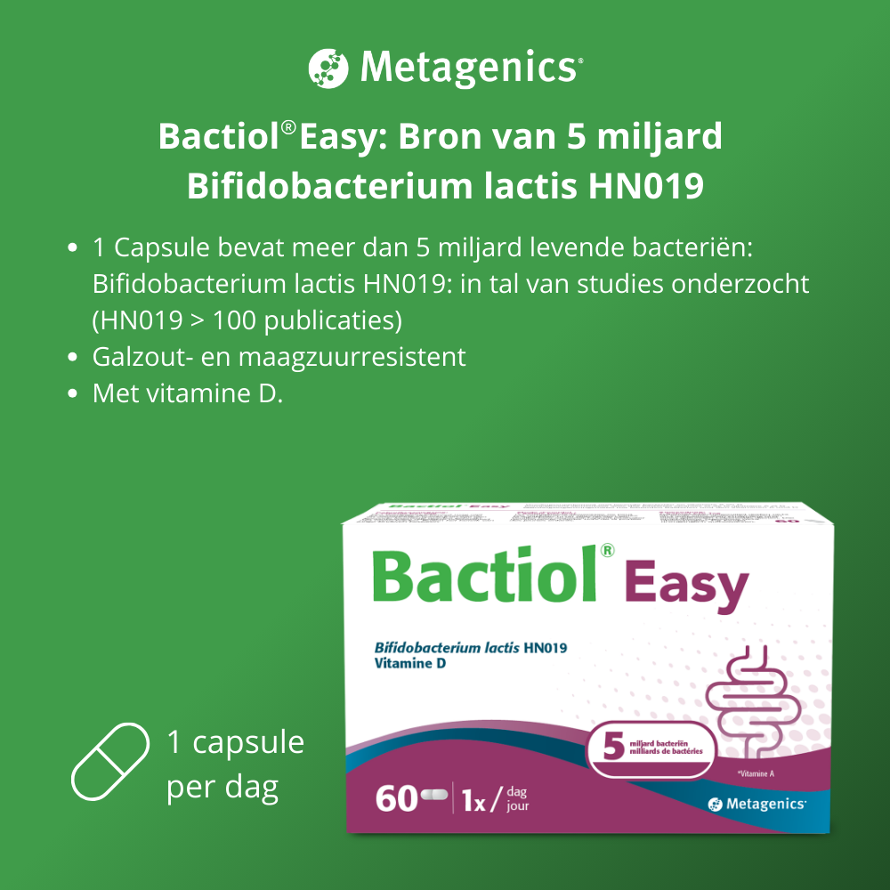 Metagenics Bactiol Easy NF (60 capsules) - image 4