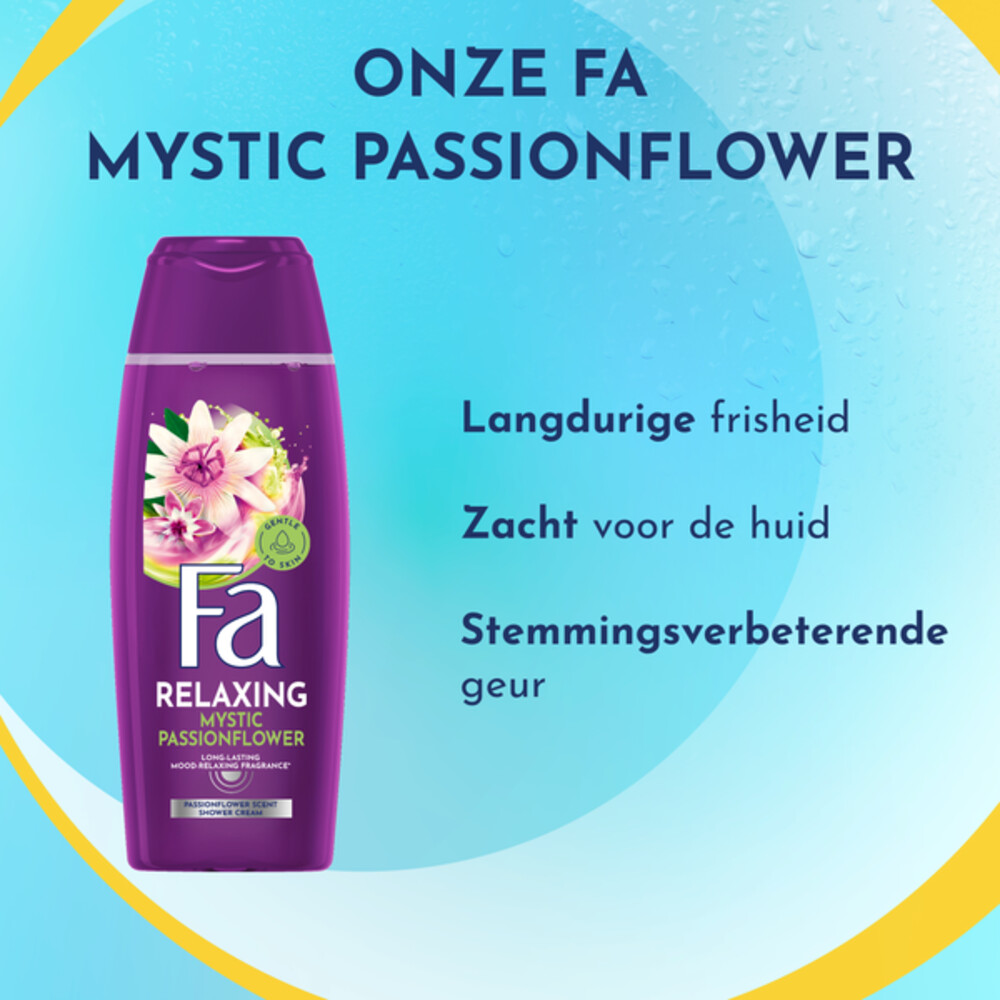 Fa Douchecrème Relaxing Mystic Passionflower (250 ml) - image 2