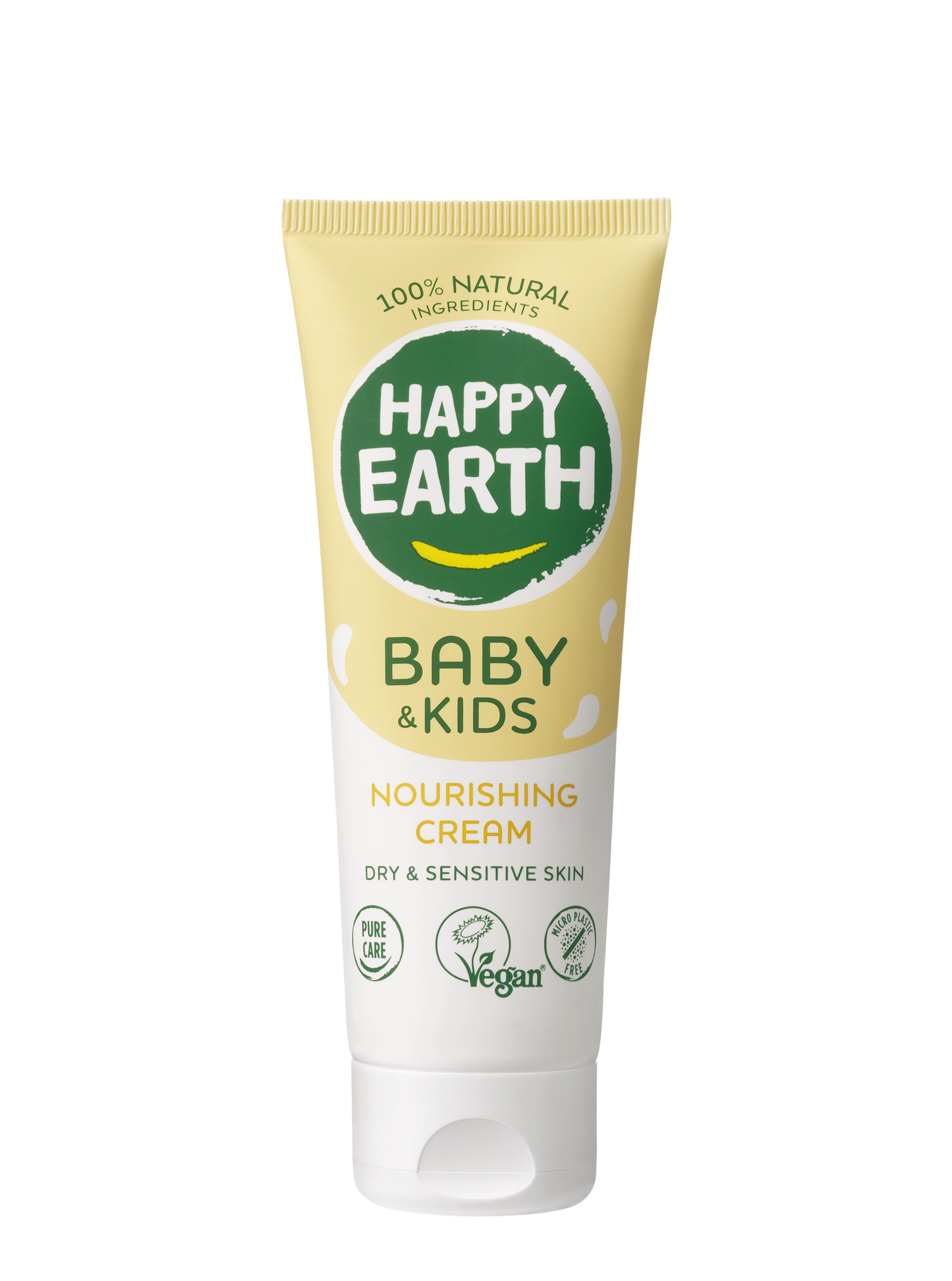 Happy Earth Voedende Creme Voor Baby & Kid S (75 ml)