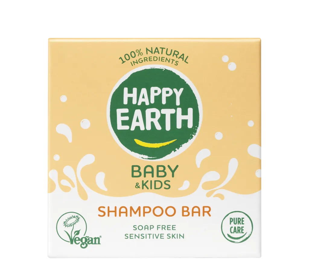 Happy Earth Shampoobar voor baby & kids (50 gr)
