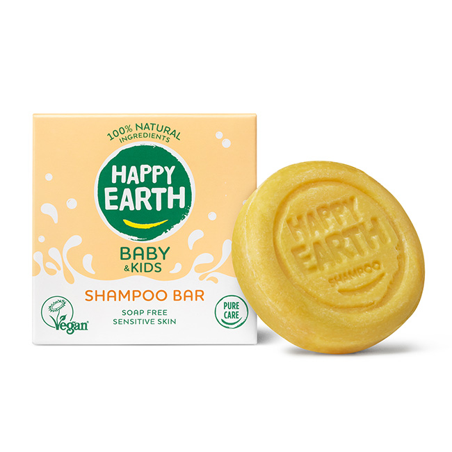 Happy Earth Shampoobar voor baby & kids (50 gr)