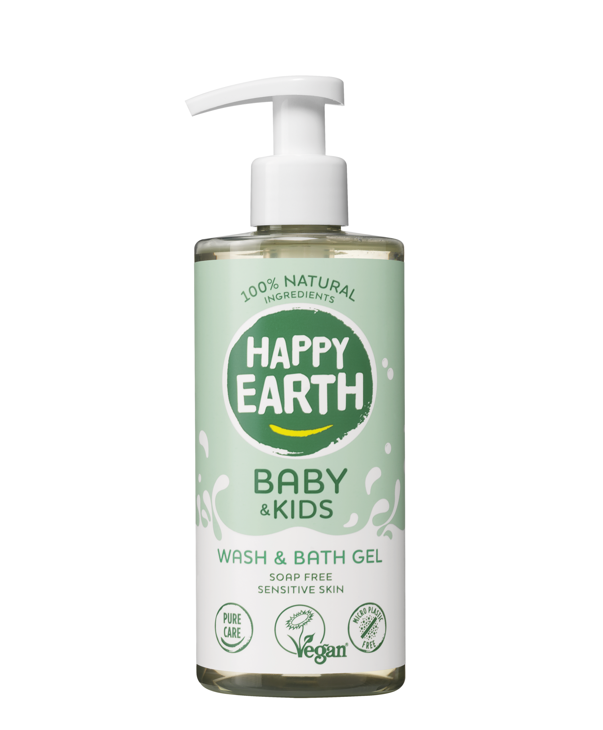 Happy Earth Was & badgel zeepvrij baby & kids (300 ml) - image 7