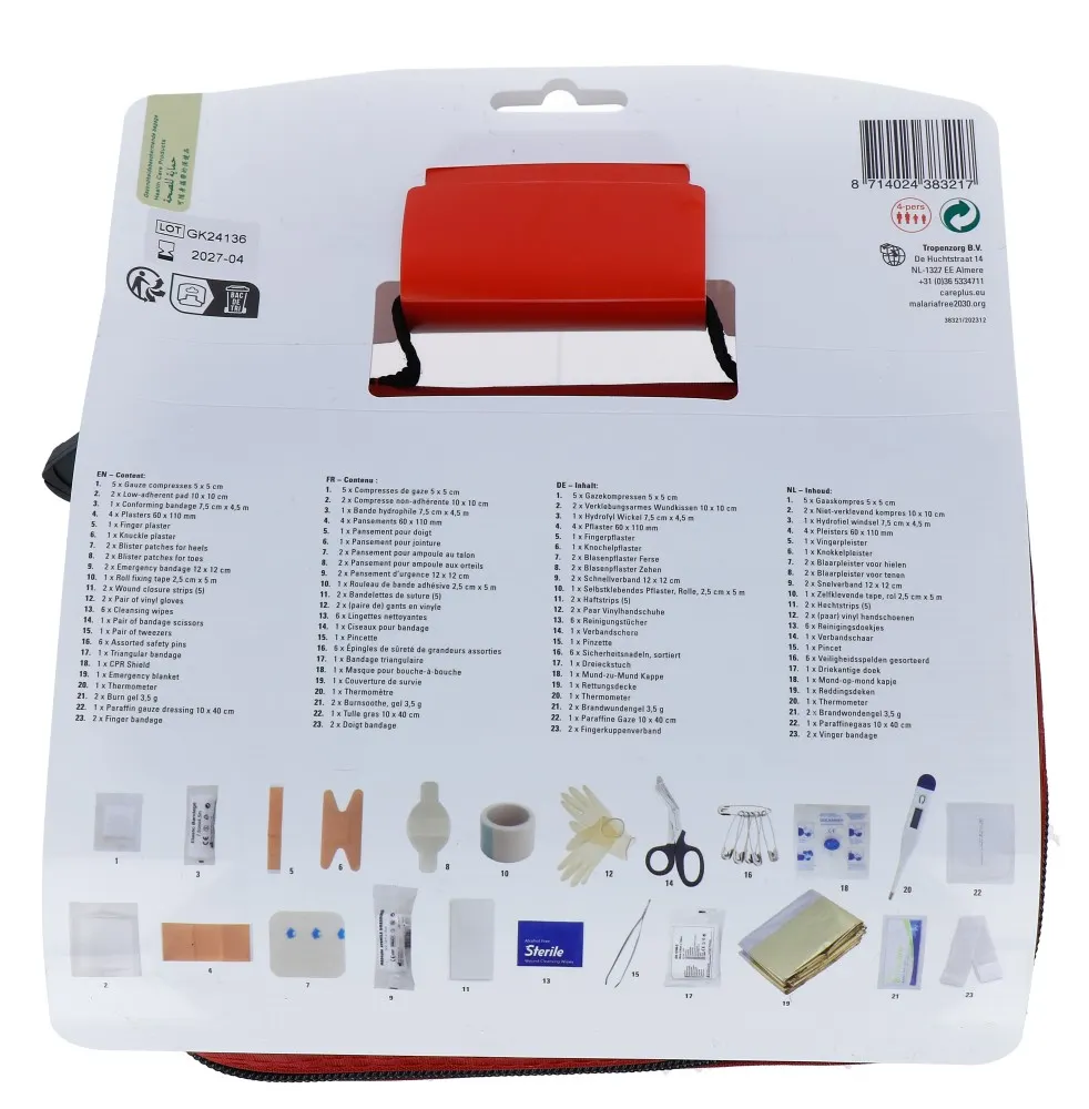 Care Plus Kit First Aid Emergency (1 stuk)
