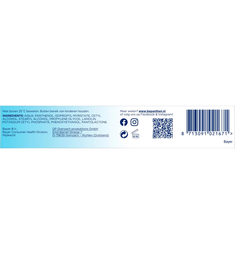 Bepanthen Creme Verzorgend (30 gr) - image 3