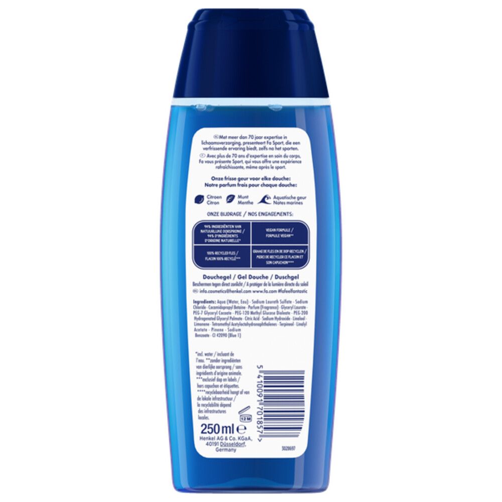 Fa Douchegel Fresh Sport (250 ml)