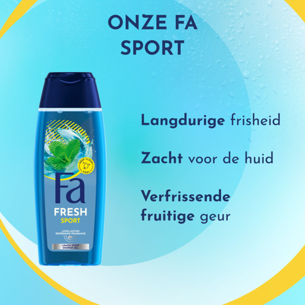 Fa Douchegel Fresh Sport (250 ml) - image 2