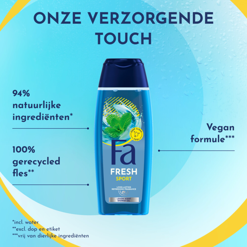 Fa Douchegel Fresh Sport (250 ml) - image 3