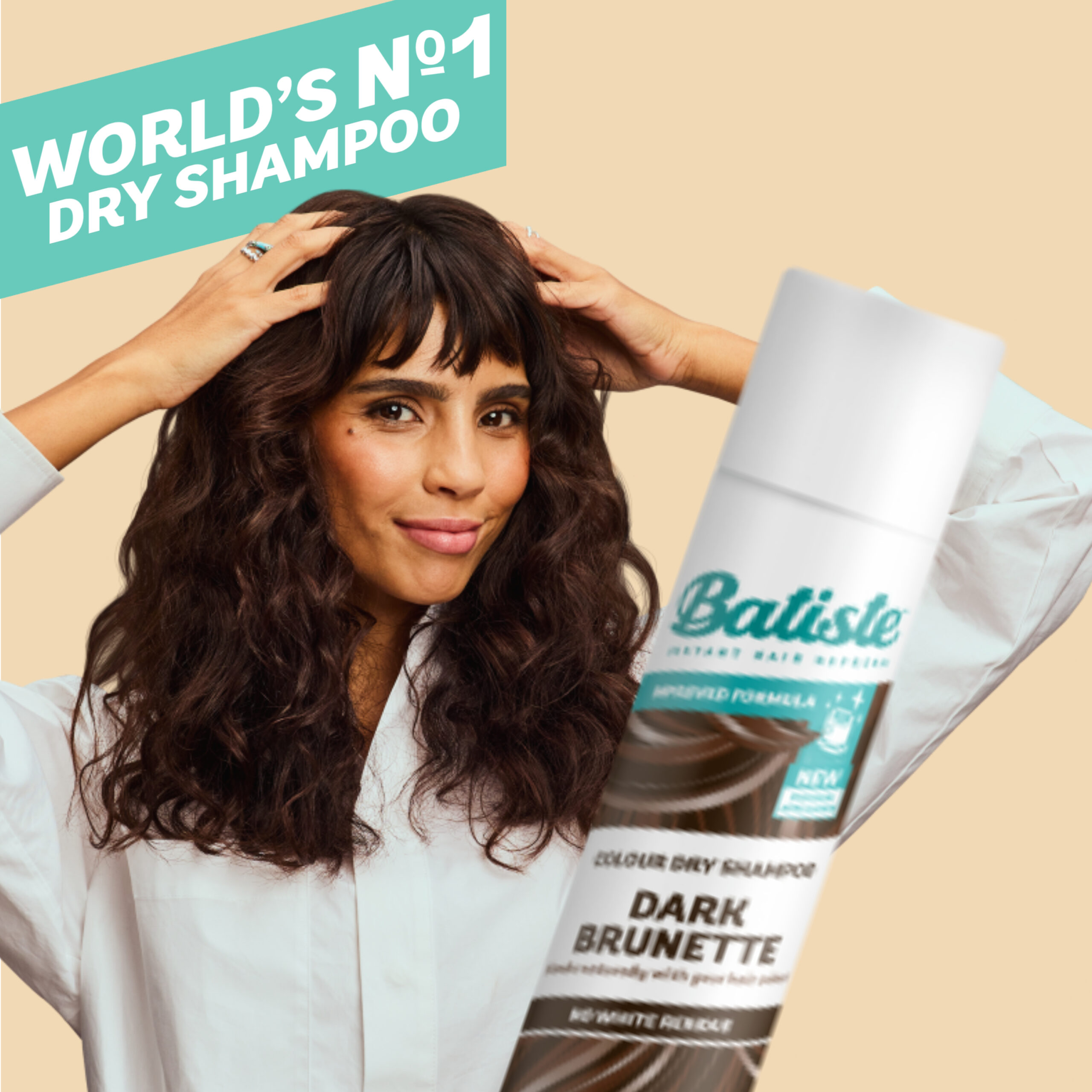 Batiste Dry shampoo divine brunette (200 ml) - image 3