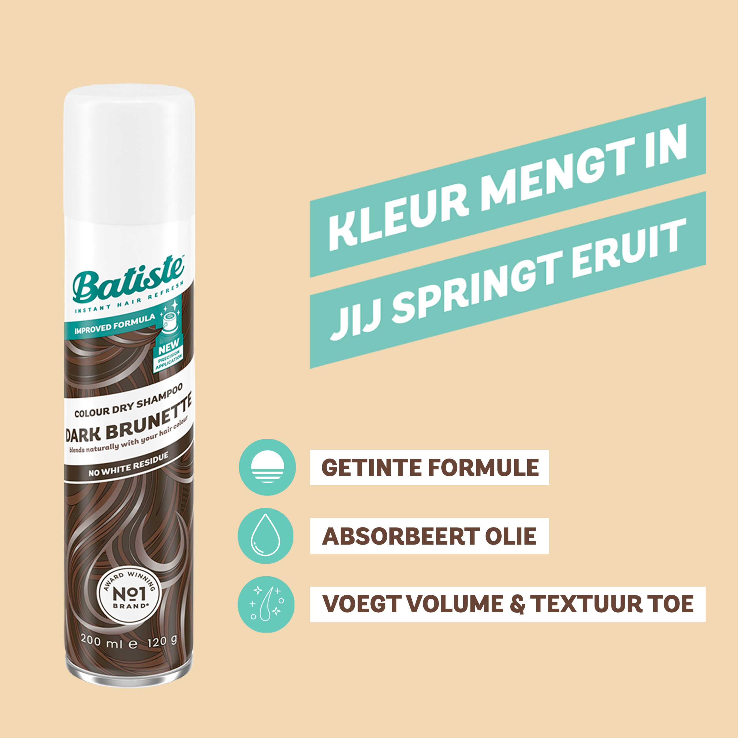Batiste Dry shampoo divine brunette (200 ml) - image 5