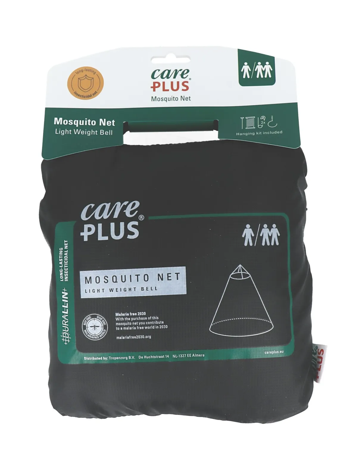 Care Plus Mosquito Net Light Bell 2-Persoons (1 stuk)