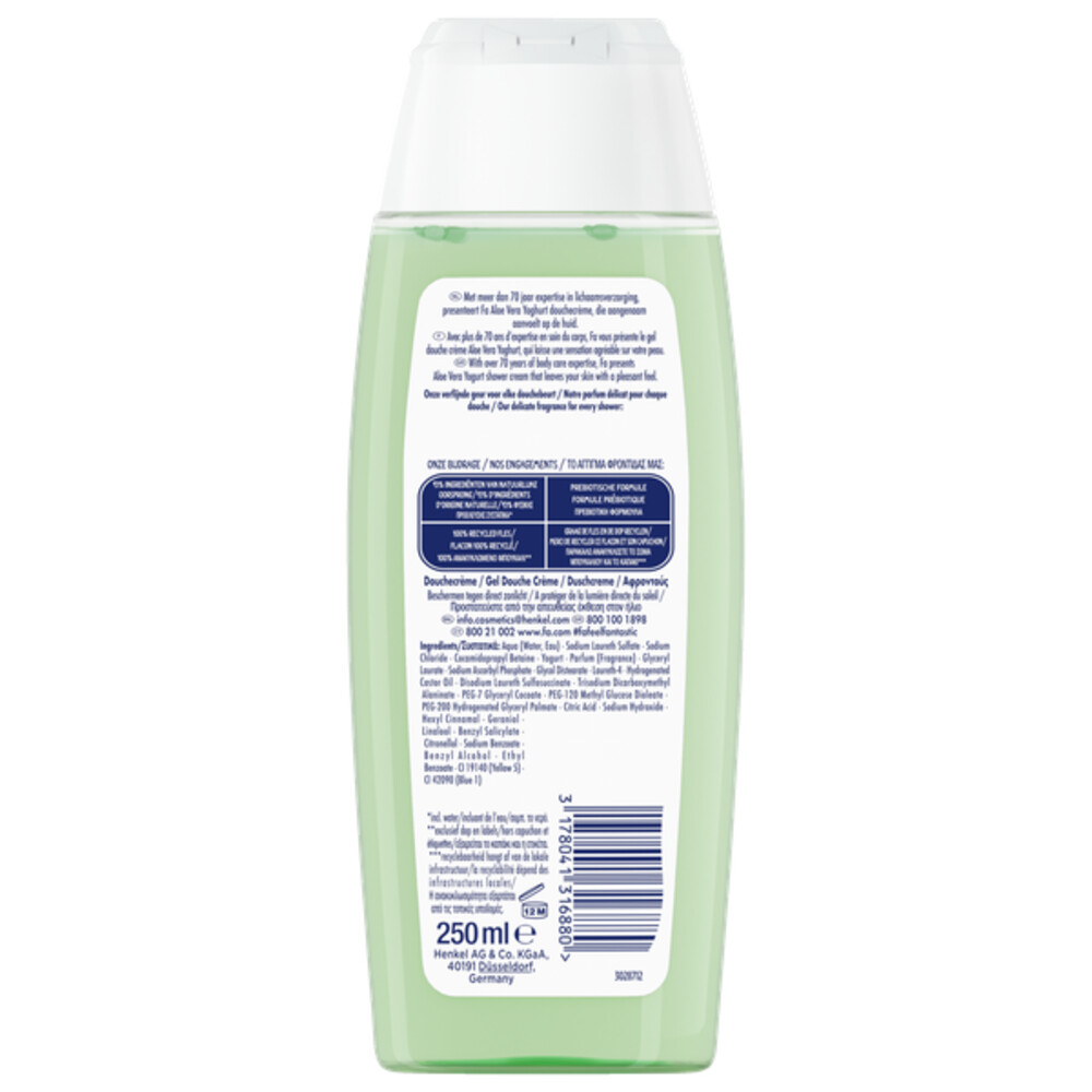 Fa Douchegel Aloe Vera Yoghurt (250 ml)