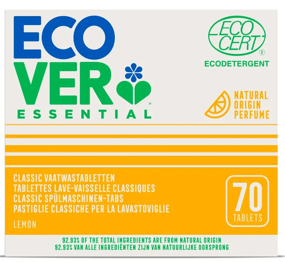Ecover Essential Vaatwastabletten (70 stuks)