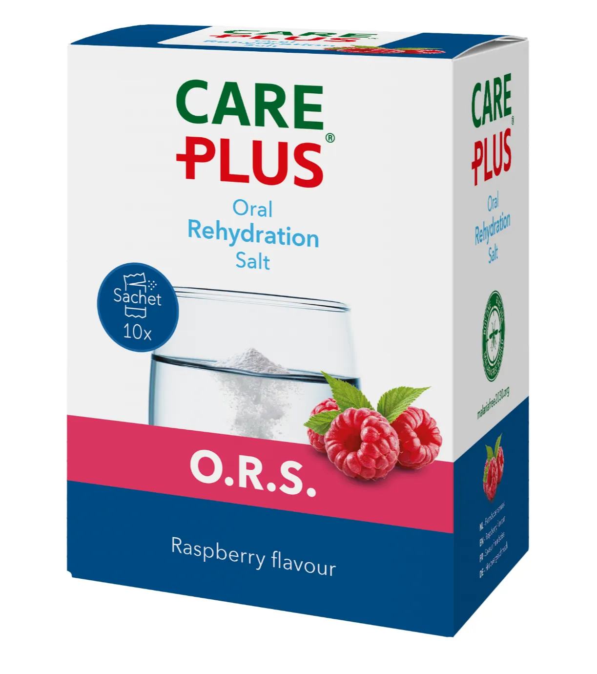 Care Plus O.R.S. Framboos Kind (10 stuks)