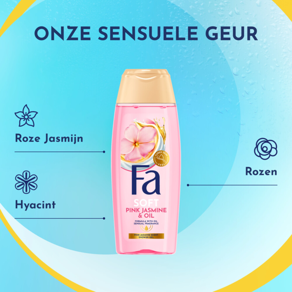 Fa Douchegel Soft Pink Jasmine & Oil (250 ml) - image 4