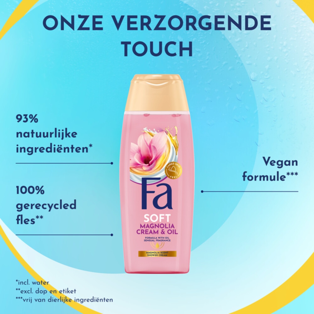 Fa Showergel Magnolia Cream & Oil (250 ml) - image 3