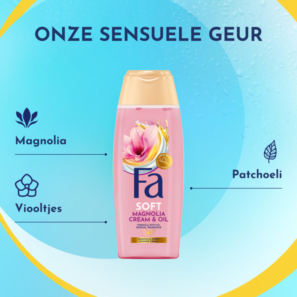 Fa Showergel Magnolia Cream & Oil (250 ml) - image 4