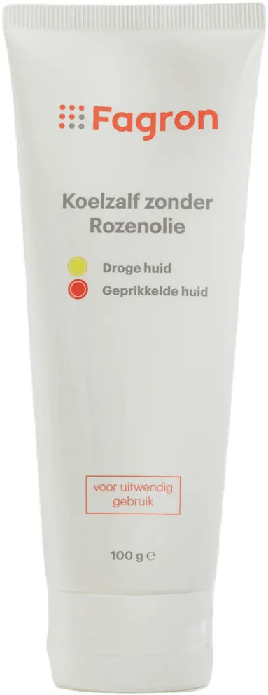 Fagron Koelzalf zonder rozenolie zonder doosje en bijslui (100 gr)