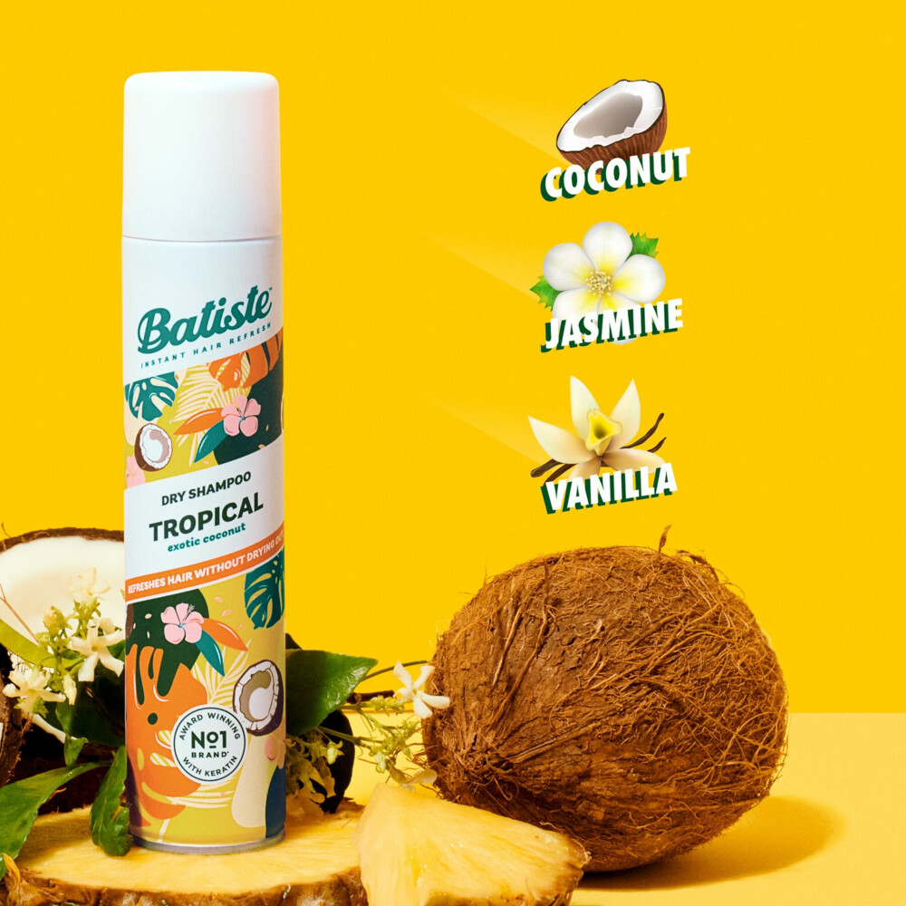 Batiste Dry shampoo tropical (200 ml)